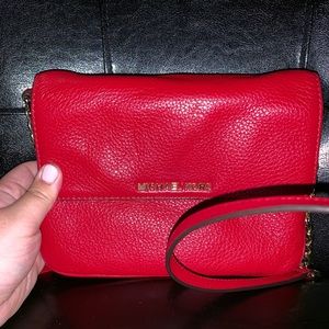 Cherry red Michael Kors crossbody